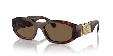 versace biggie sunglasses brown